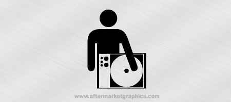 Disc Jockey Decal 06